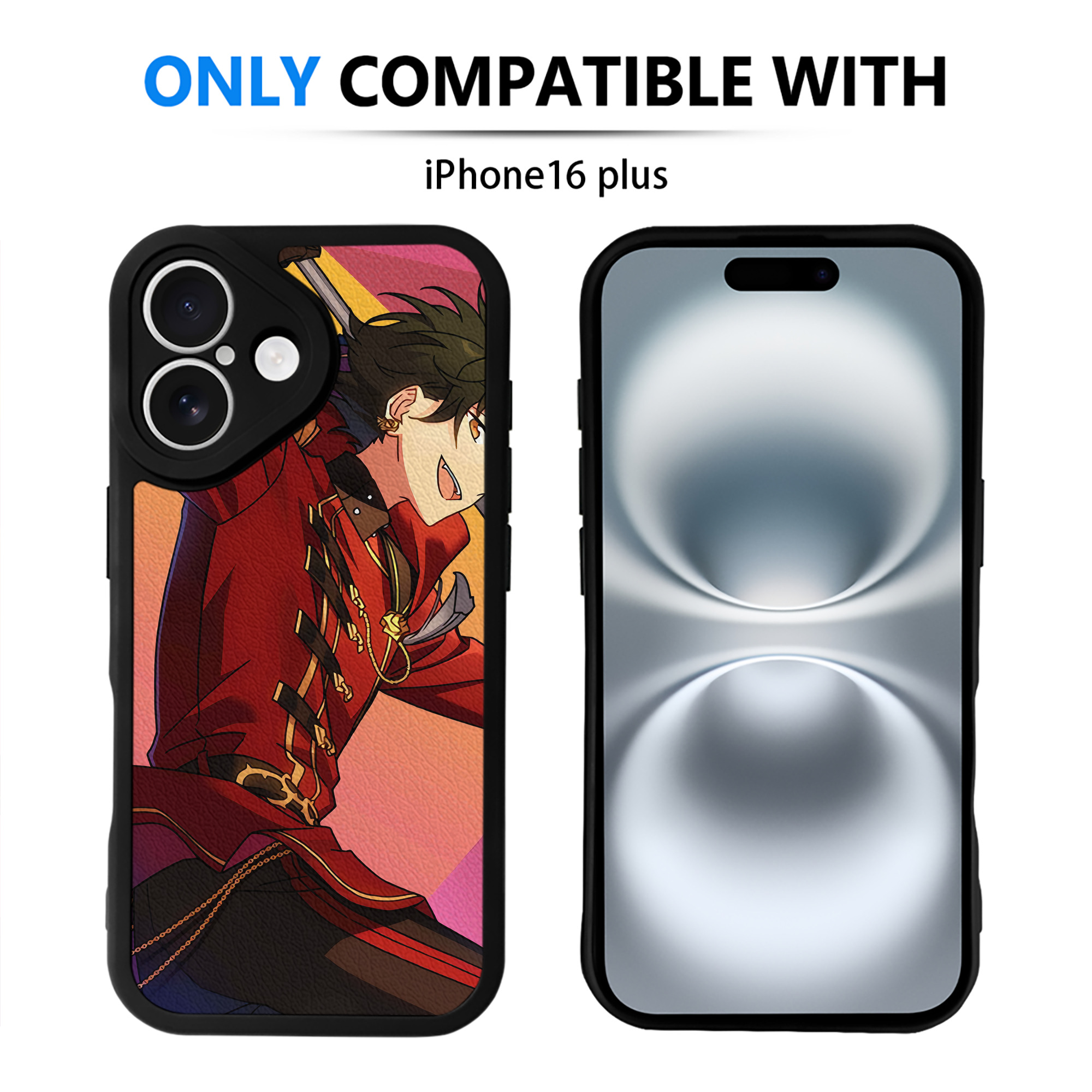 （画像用） あんさんぶるスターズ! Ensemble Stars 【iPhone 16シリーズ対応】シリコンスマホケース（レザー調） 材質：シリコン